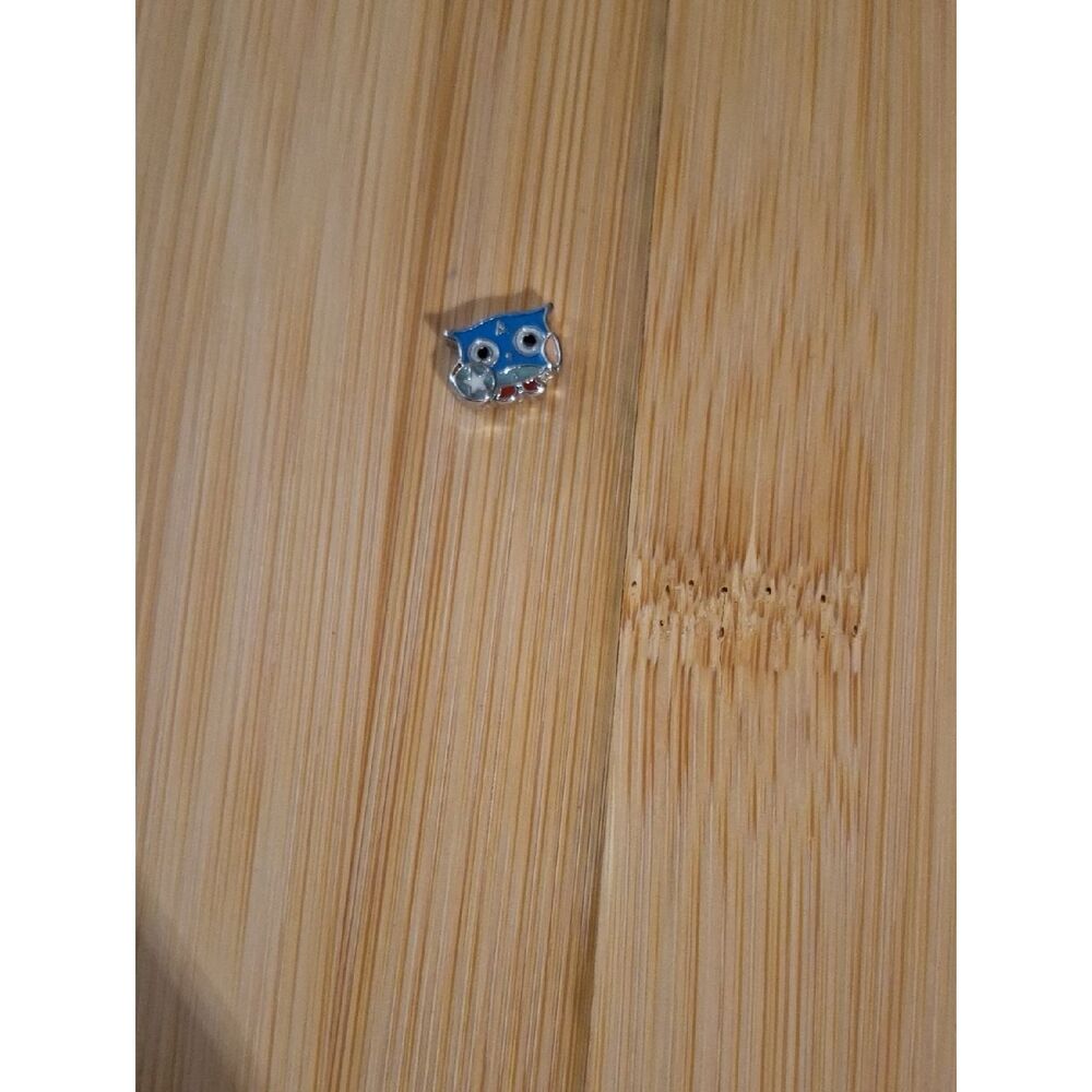 Captain America-Style Owl Charm For Floating Lockets